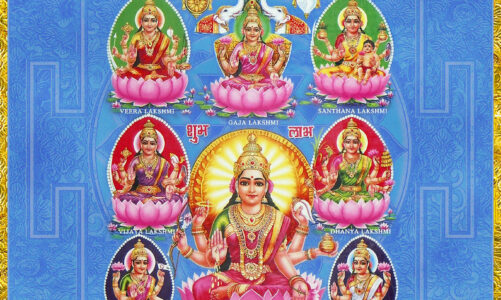 Ashtalakshmi – As 8 formas de Lakshmi